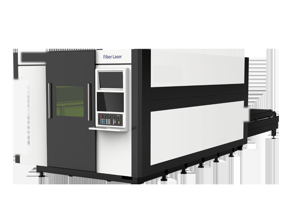Enclosed high-speed fiber laser cutting machine